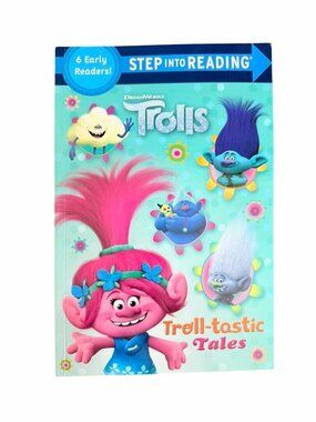 DreamWorks Trolls Step Into Reading Troll-Tastic Tales Book Set 6 Early Readers